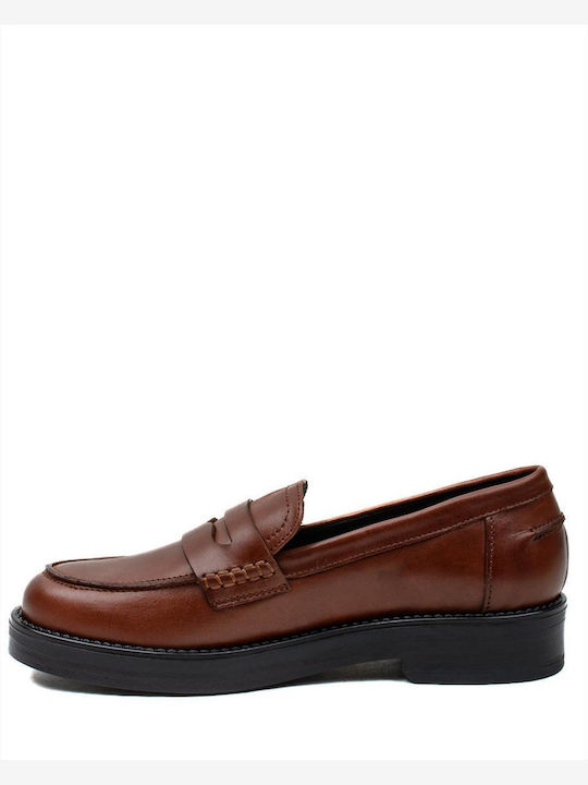 Γυναικεία Loafers MIA FIRENZE 4849 TERRACOTTA ΚΑΦΕ