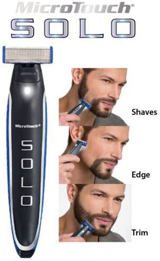 MicroTouch Solo Rotating Electric Shaver Face / Body Rechargeable
