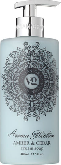 Vivian Gray Aroma Auswahl Amber & Zeder Flüssige Seife mit Pumpe 400ml