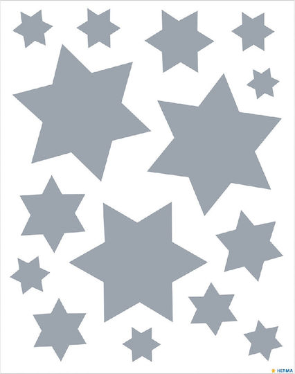Herma Christmas for Window with Design Αστεριού Stars
