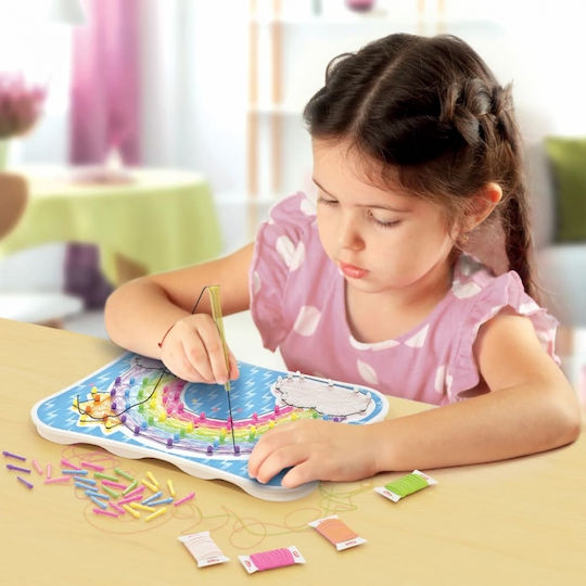 Quercetti broderii String Art Fancy pentru copii de 4+ ani+ ani
