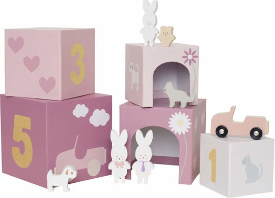 Jabadabado Κύβος Δραστηριοτήτων Κύβοι Bunny για 12+ Μηνών