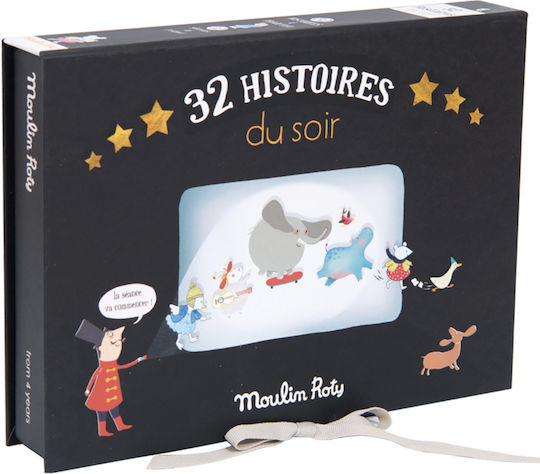 Moulin Roty Σετ Σινεμά 32 Ιστορίες για Καληνύχτα Educational Game Knowledge for 4+ years old Years Old
