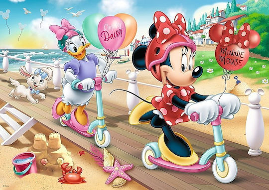 Kids Puzzle Minnie Mouse on The Beach for 7++ Years 200pcs Trefl