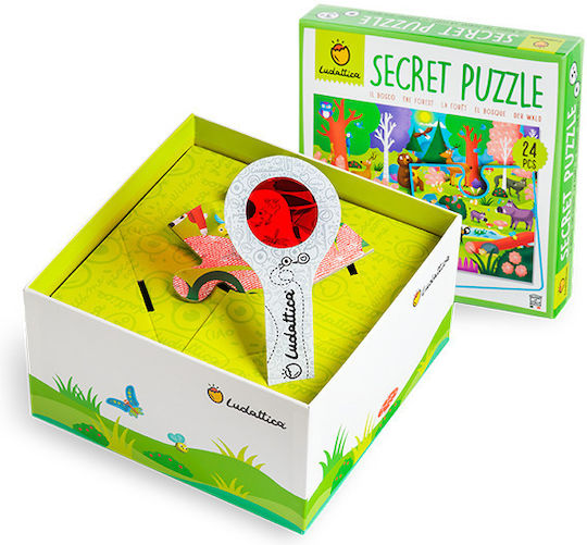 Kids Puzzle Discover The Forest for 3+ Years 24pcs Ludattica