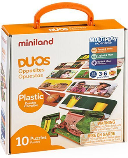 Παιδικό Puzzle Τα Αντίθετα 20pcs Miniland