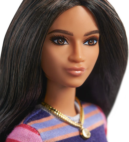 Barbie Brunette Hair Dress Кукла Фешънисти за 3+ години+ години