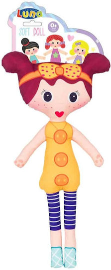 Luna Rag Doll 5 plans 50cm (Various Designs/Assortments of Designs) 1pc