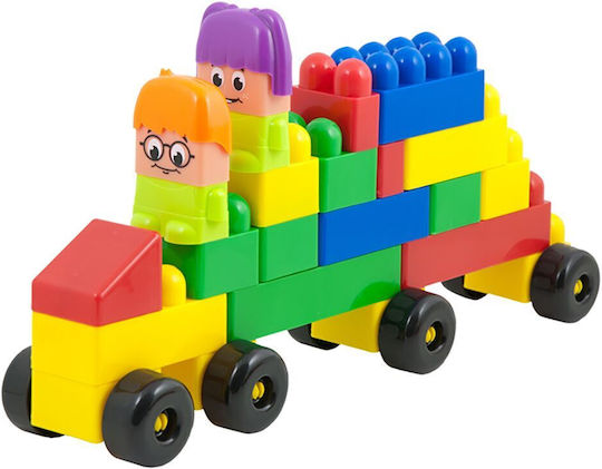 Miniland Bausteine Blocks Super für 1,5–5 Jahre Jahre 64Stück