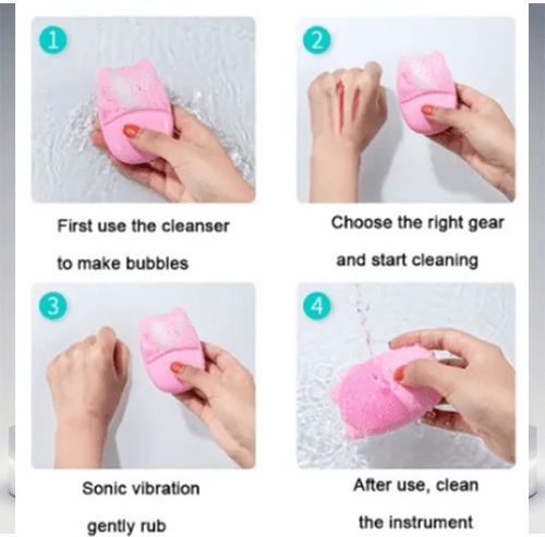Qiaoyang Qiaoyang Cleansing Instrument Βούρτσα Καθαρισμού Προσώπου QA-T649