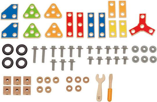 Hape Jucărie de Construcție din Lemn Master Builder Set pentru Copii 3+ ani+ Ani