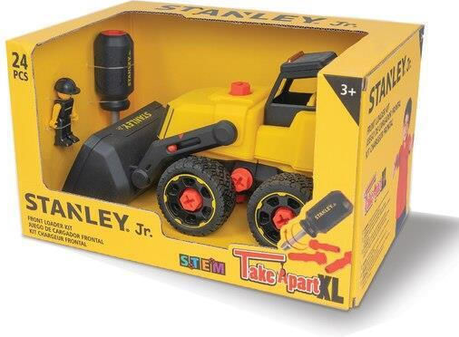 Stanley Jr Toys Παιχνίδι Κατασκευών Πλαστικό Take Apart Front Loader Kit για Παιδιά 5+ Ετών