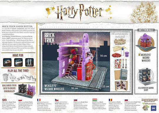 Trefl Παιχνίδι Κατασκευών Κεραμικό Harry Potter Χτίζοντας το Weasley για Παιδιά 7+ Ετών