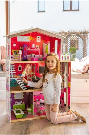 Ecotoys Holzpuppenhaus
