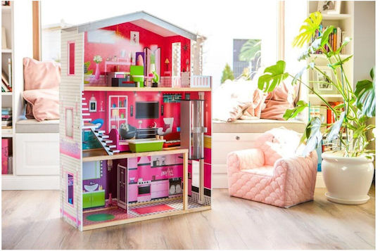 Ecotoys Holzpuppenhaus