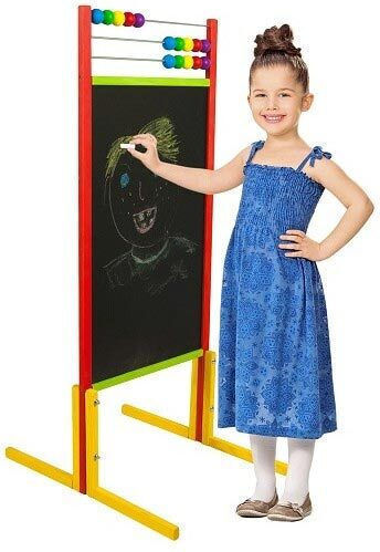 Magnetic Markerboard Blackboard 60x46x111cm
