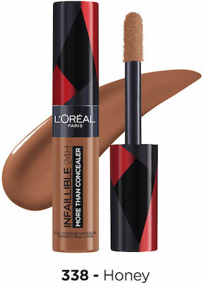 L'Oreal Paris Infailllible 24h Liquid Concealer 338 Honey 11ml