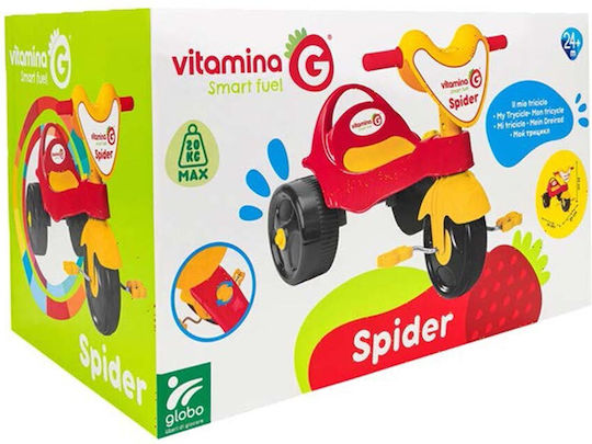 Globo Spider За 2+ Години Червена