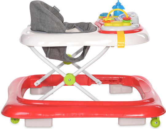 Lorelli Sea Adventure Poppy Baby Walker for 6+ Months Multicolour