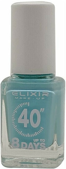 Elixir 40″ Up To 8 Days Glanz Nagellack Lang anhaltend Schnelltrocknend Hellblau 414 13ml