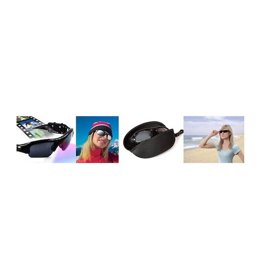 Hidden Camera Glasses with Memory Card Slot