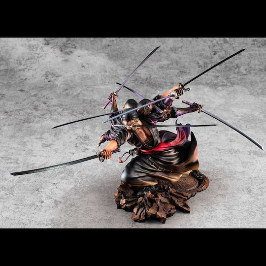 Megahouse One Piece: Roronoa Zoro Demon Spirit Kyuutouryuu Asura Excellent Model P.O.P Φιγούρα 17εκ.