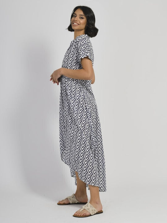 Summer Maxi Dress with Slit