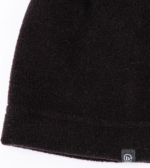 212.BU03.20 Beanie Pentru Bărbați Fleece Căciulă Neagră