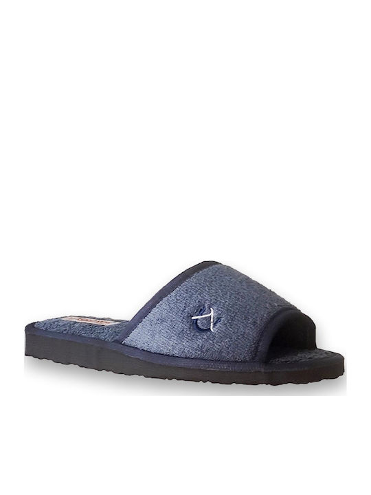 Men's Terry Slippers Gray