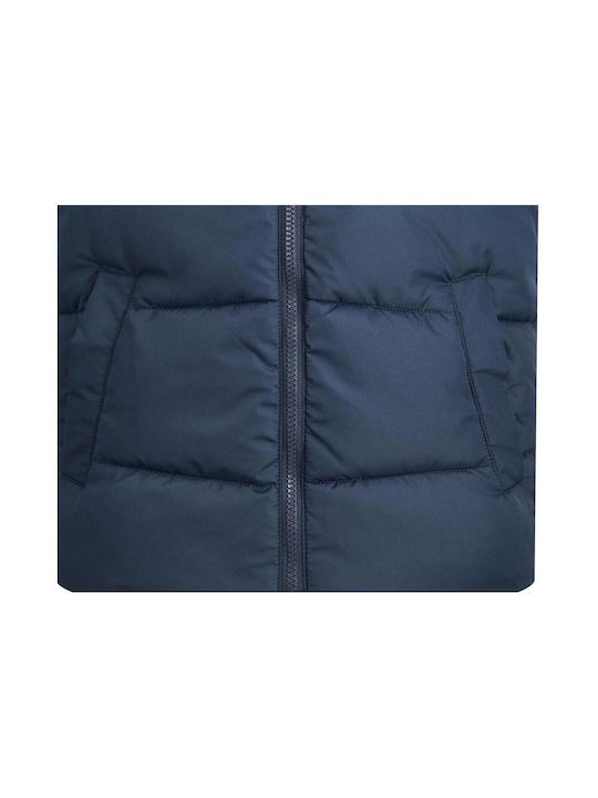 Jack & Jones Kids Quilted Jacket Sleeveless short Navy Blue