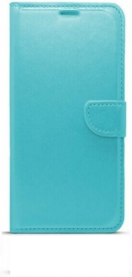 Book Δερματίνης Γαλάζιο (Redmi Note 8)