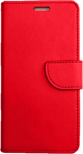 Book Piele artificială Roșu (Poco M3 / Redmi 9T)