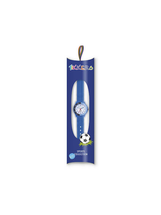 Tikkers Kids Analog Watch with Rubber/Plastic Strap Blue