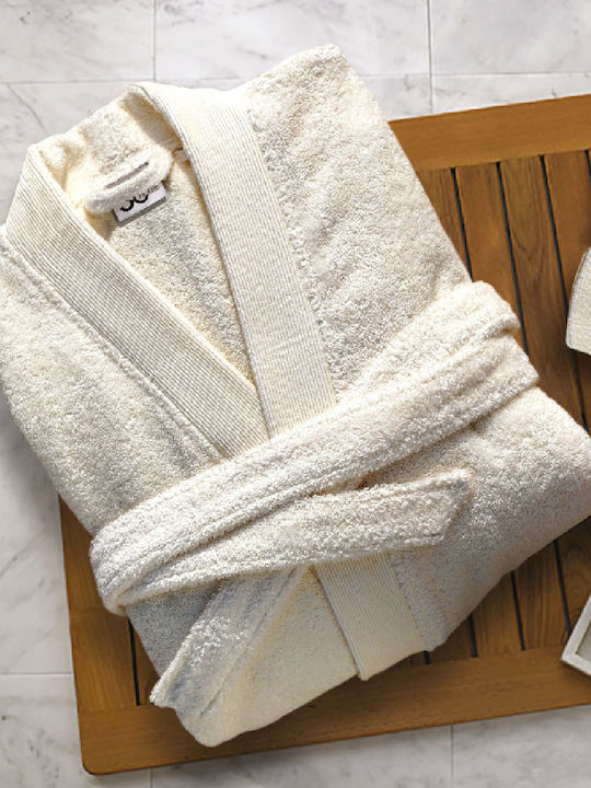 SB Home Πετσέτα Προσώπου Elegante 50x100εκ. Cream Βάρους 600gr/m²