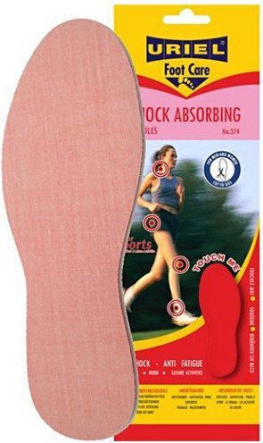 Uriel Shock Absorbing Insoles 374 Ανατομικοί Πάτοι Παπουτσιών 2τμχ