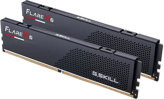 G.Skill Flare X5 DDR5 32GB RAM με 2x16GB Modules και Ταχύτητα 6000 για Desktop