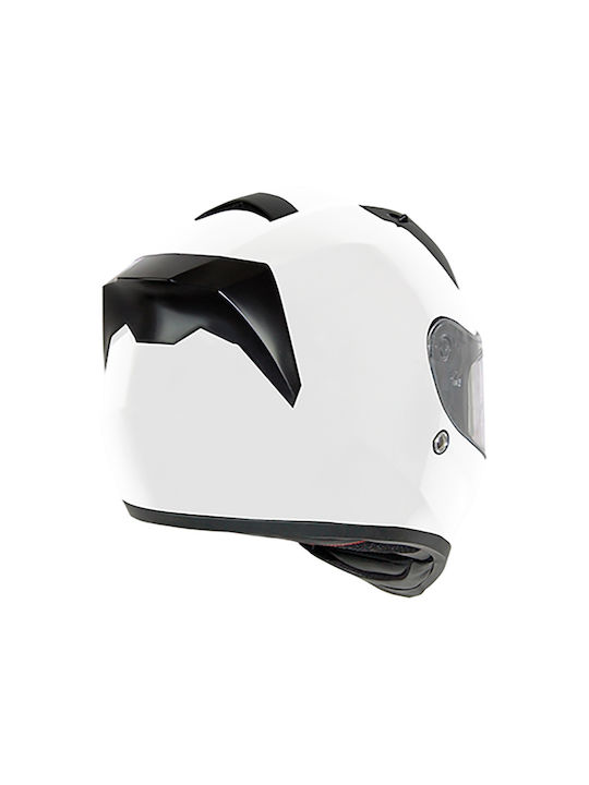 Origine Strada Full Face με Sun Visor ECE 22.05 Solid White Gloss Origine Strada Full Face με Sun Visor ECE 22.05 Solid White Gloss