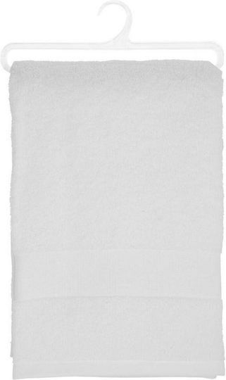 Atmosphera Bath Towel 100x150cm White Weight 450gr/m²