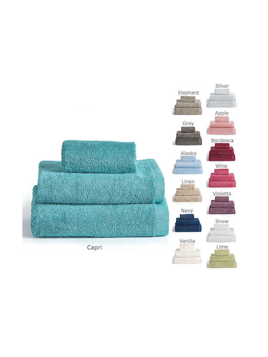 Kentia Handtuch Brand 40x60εκ. Snow Gewicht 600gr/m²