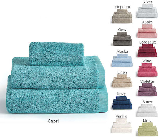 Kentia Πετσέτα Χεριών Brand 40x60εκ. Snow Βάρους 600gr/m²