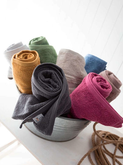 Vesta Home Bath Towel Sithonia 80x150cm Blue Weight 550gr/m²