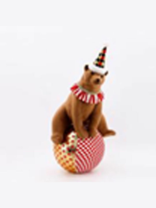 Iliadis Christmas Figure Bear Brown Height 58cm