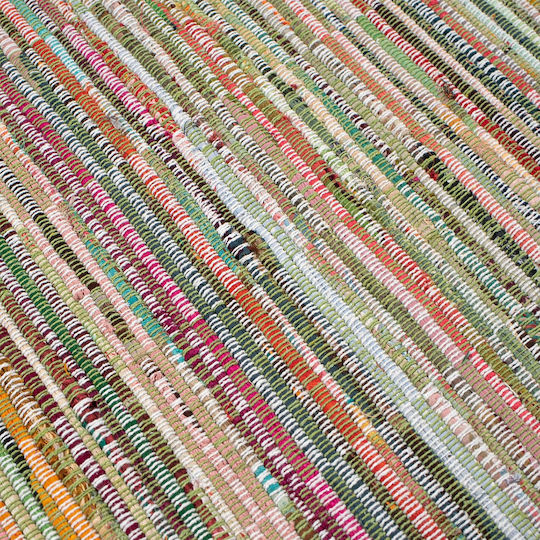 Viokarpet Papillion Re-Craft P0690-400 Covor Rectangular cu franjuri Multicolor