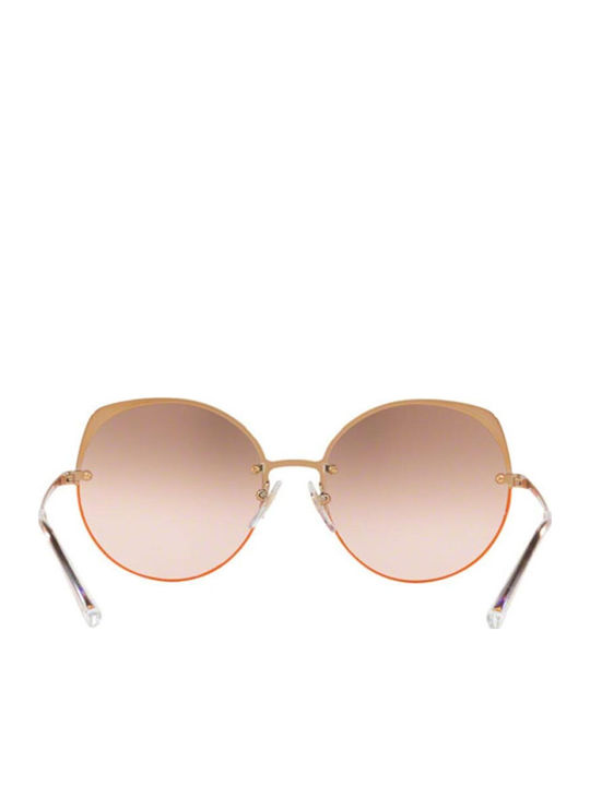 Vogue Women's Sunglasses with Rose Gold Metal Frame and Gold Lens VO4081S 50757E