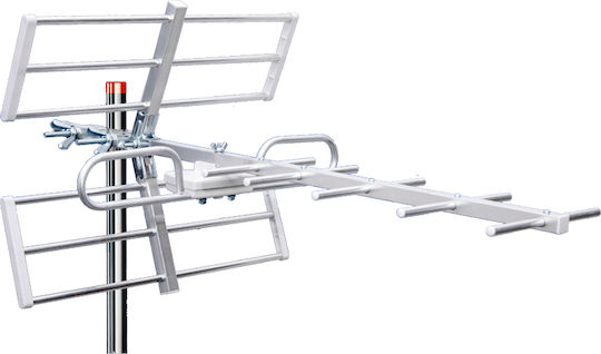 ATC Yagi ATC-482 9.5dB LTE C48 5G 03.001.0068 Outdoor TV Antenna (Does not Require Power Supply) Silver