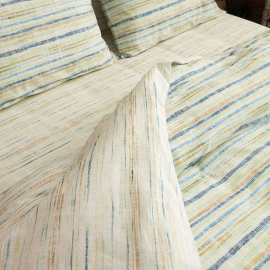 Vesta Home Duvet Cover Set Cotton Single with Pillowcase 170x240 Milos 1