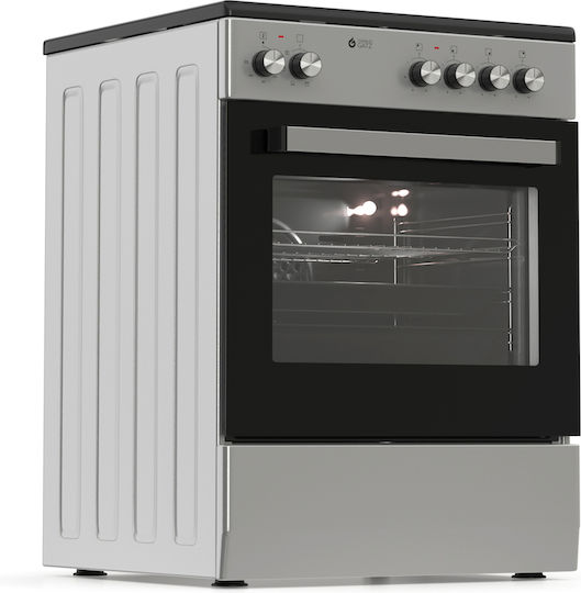 Thermogatz TGS CER600 S Aragaz 60lt cu Plite Ceramice L60cm. Inox
