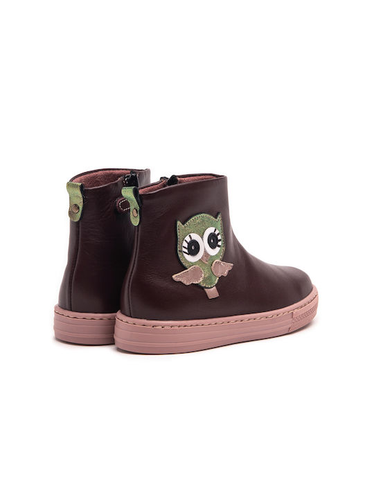 Low AMICA boots with owl girl - MOV - MOV