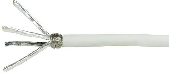 LogiLink S/FTP Cat.6 Ethernet Network Cable without connectors 50m White 1pcs