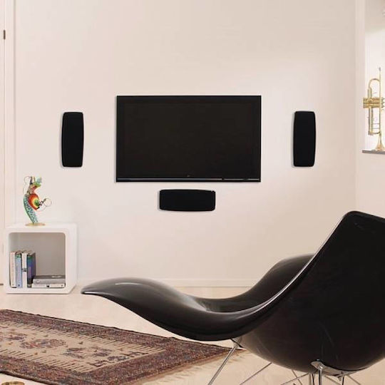 Dali Fazon LCR Ηχείο Hi-Fi Κεντρικό 120W 2 Δρόμων Π15.7xΒ10xΥ38.5εκ. Μαύρο Γυαλιστερό